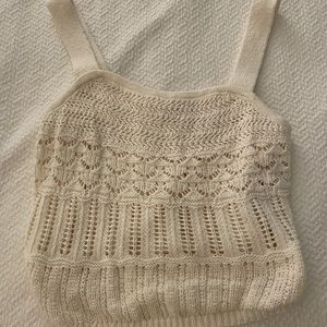 Abercrombie Crop Sweater Tank